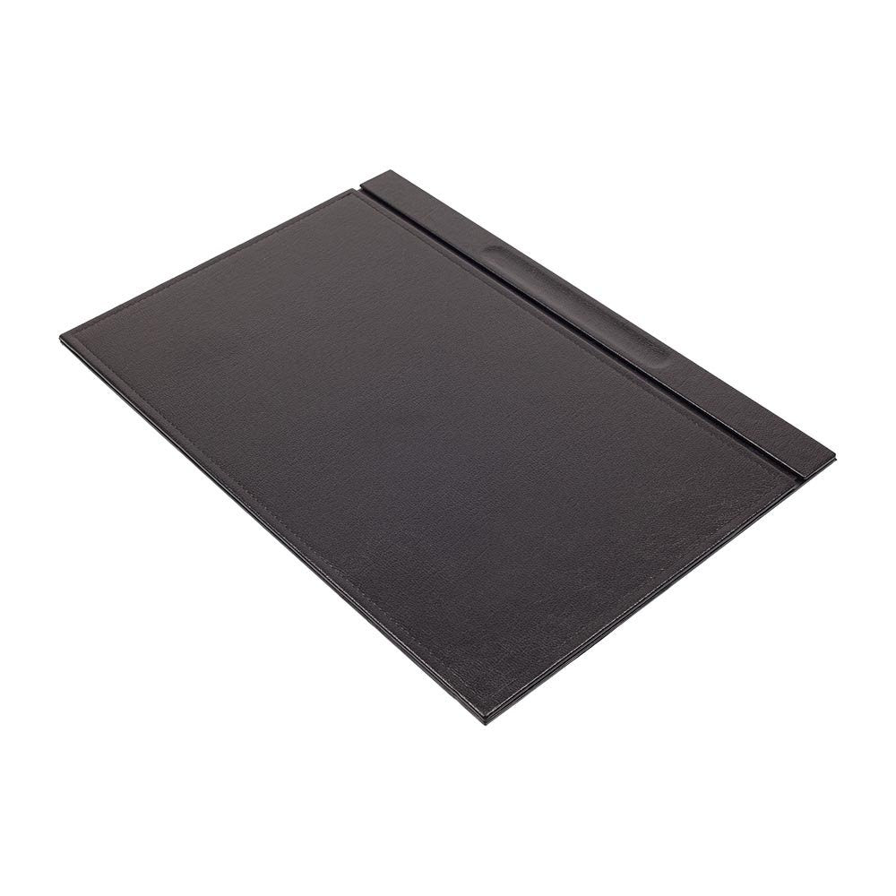 Luna Leather Desk Set 8 Accessories Black
