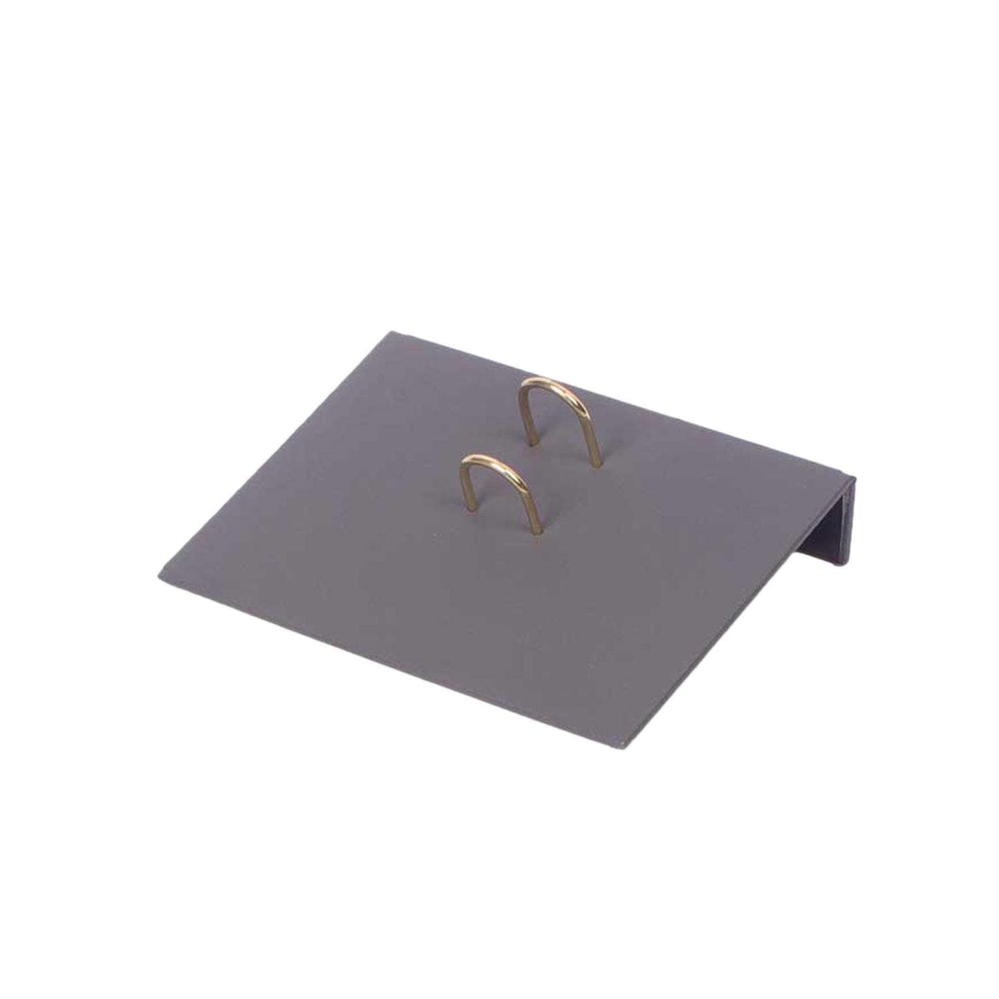 Luna Leather Desk Set 8 Accessories Gray