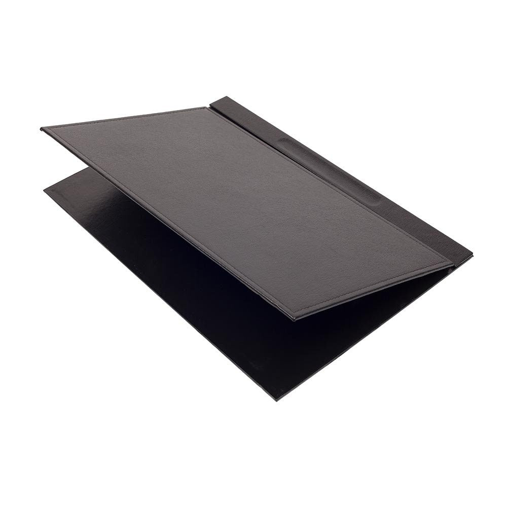 Luna Leather Desk Set 9 Accessories Black
