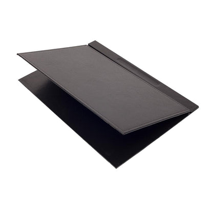 Luna Leather Desk Set 9 Accessories Black