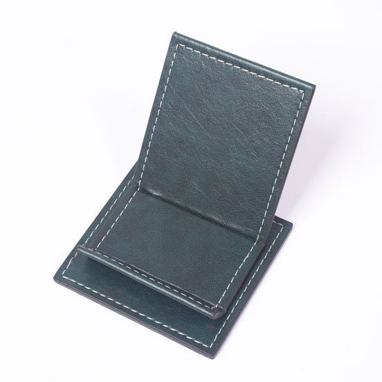 VEGA Leather Desk Set - 4 Accessories - Green