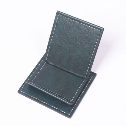 VEGA Leather Desk Set - 4 Accessories - Green