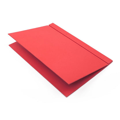 Luna Leather Desk Set 8 Accessories Red